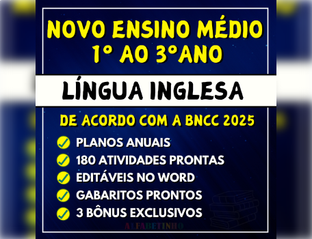Planejamentos de Língua Inglesa ensino medio